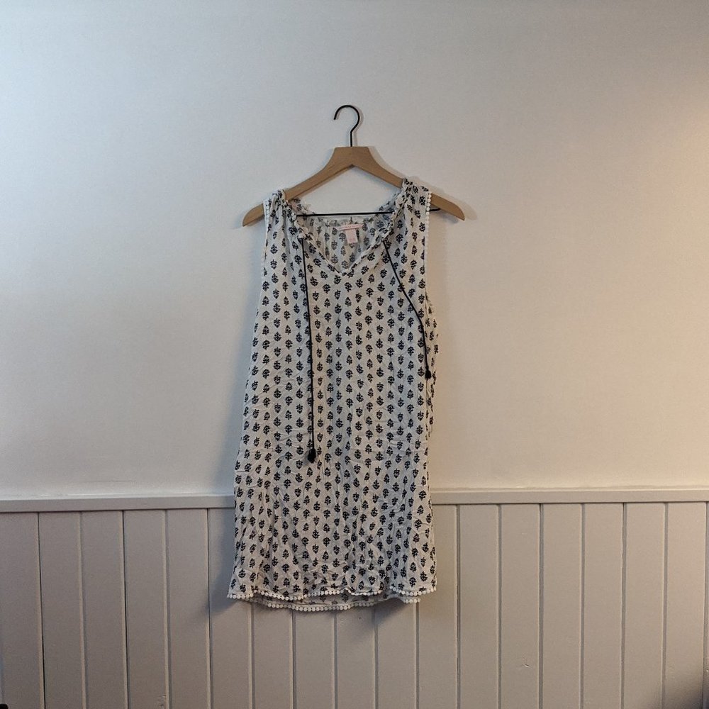 Victorias Secret XL Sleeveless Floral Pajama Dress